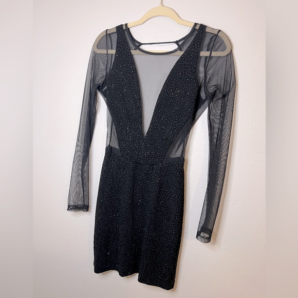 Party Black Dress size M - Picture 1 of 3